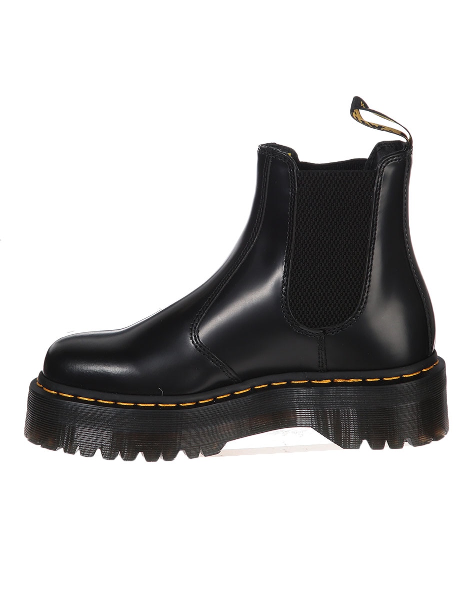 Bota arriba del tobillo de piel para mujer 4