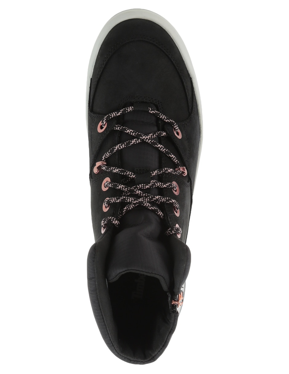 Bota arriba del tobillo de piel para mujer 5