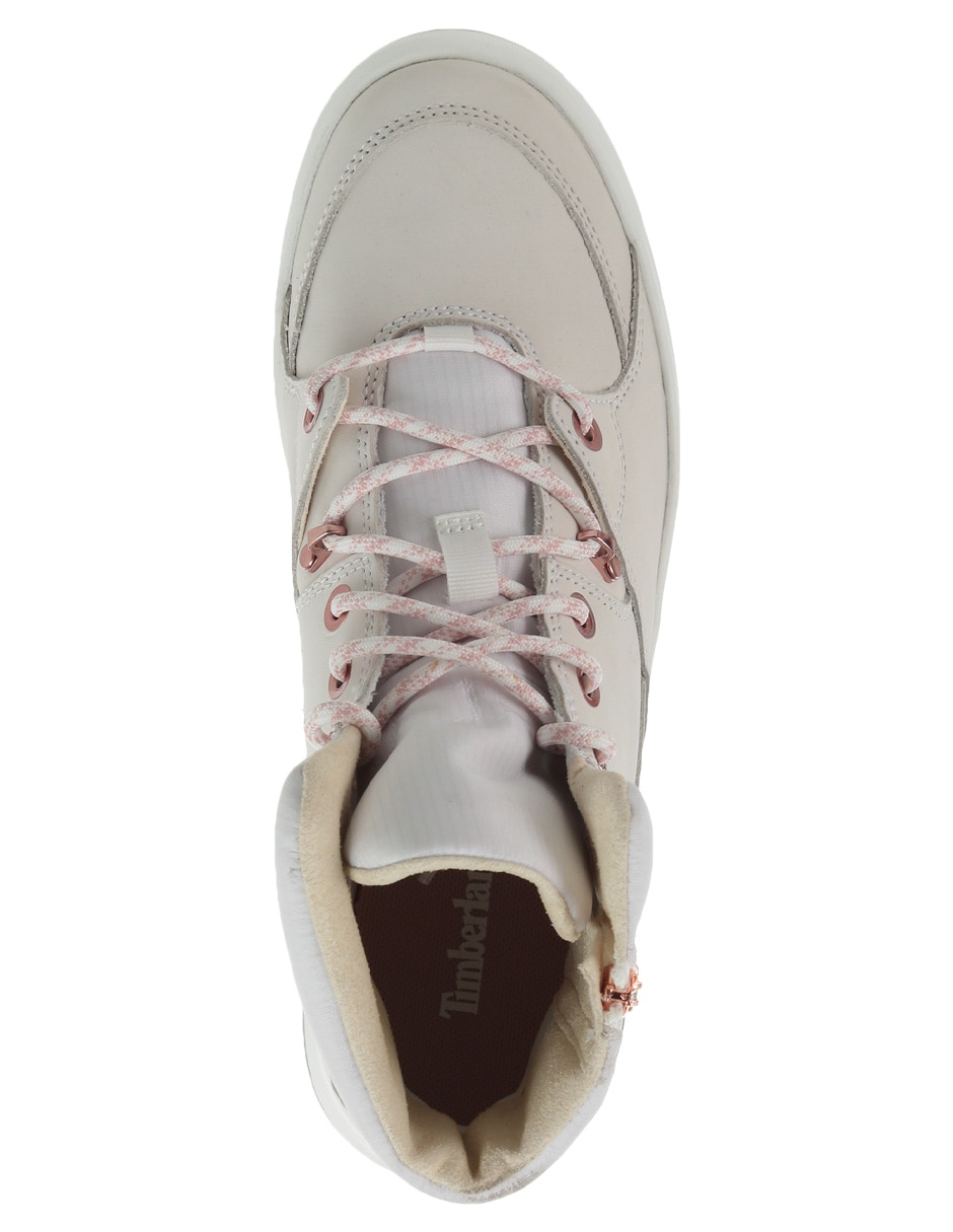 Bota arriba del tobillo de piel para mujer 5
