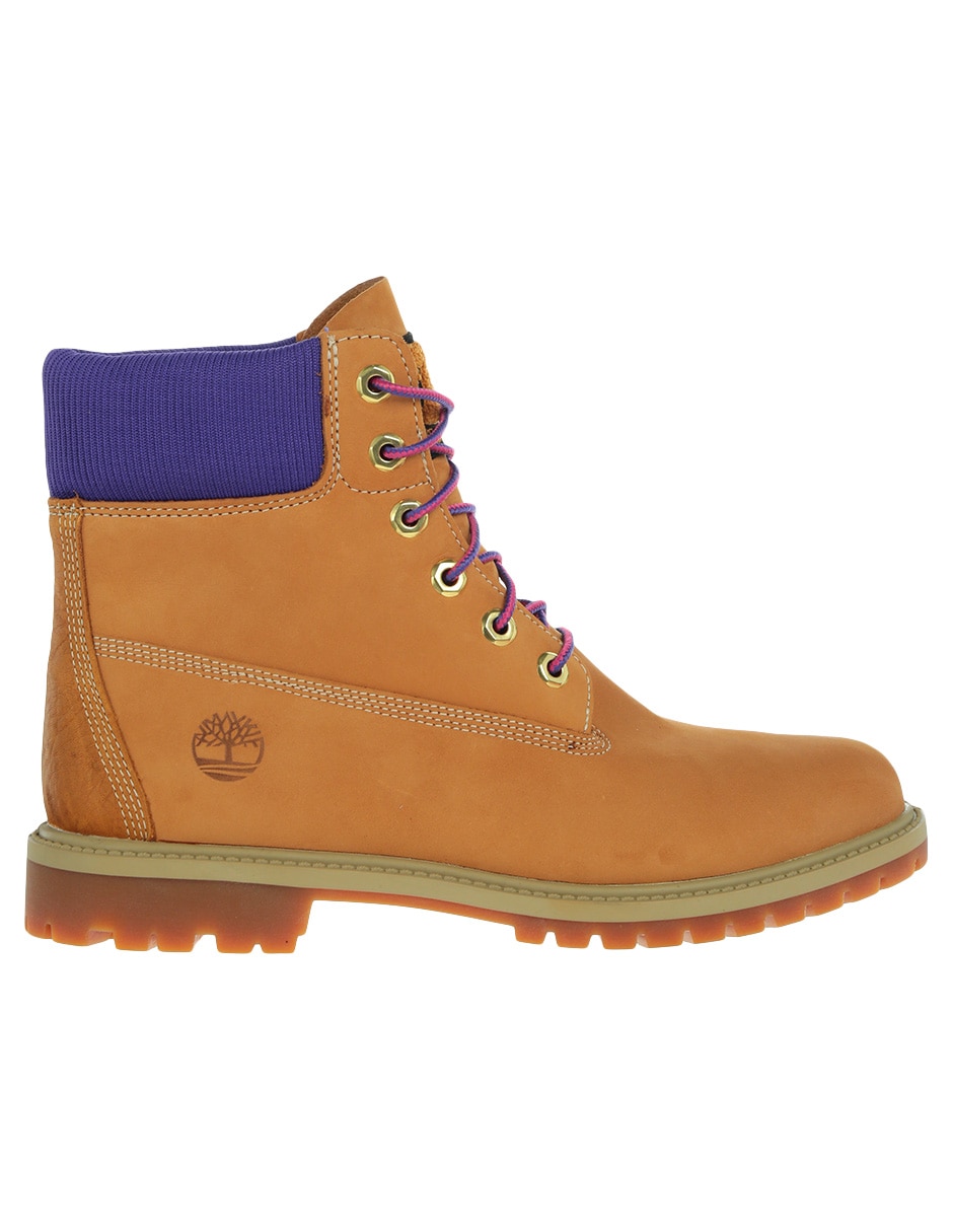 Bota arriba del tobillo de piel para mujer 2