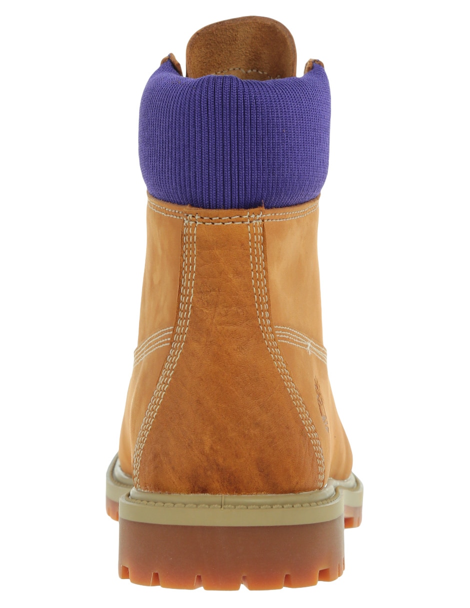 Bota arriba del tobillo de piel para mujer 3