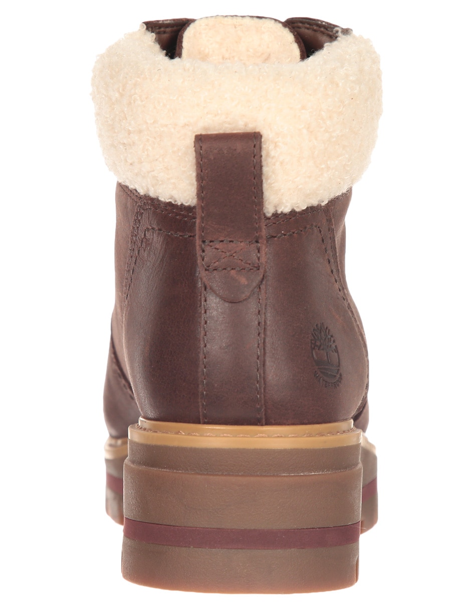 Bota al tobillo de piel para mujer 3