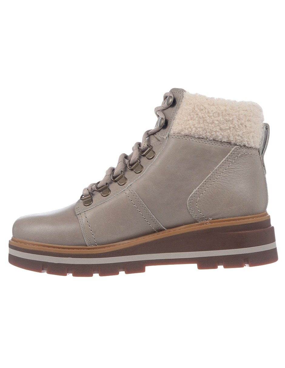 Bota al tobillo de piel para mujer 4