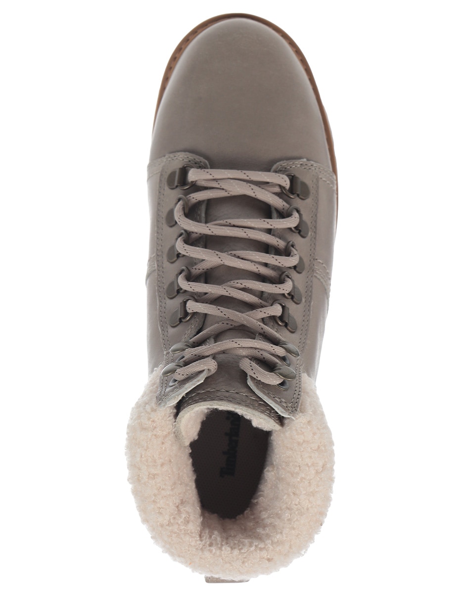 Bota al tobillo de piel para mujer 5