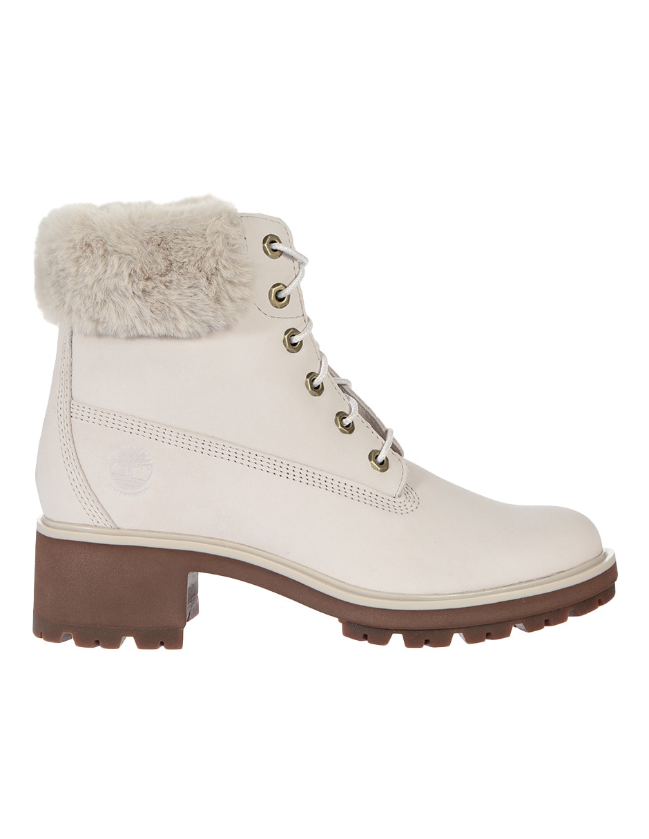 Bota arriba del tobillo de piel para mujer 2