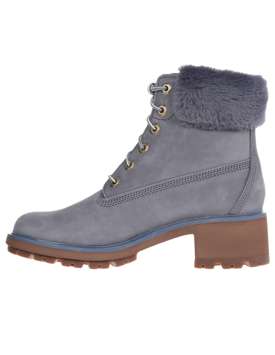 Bota al tobillo de piel para mujer 4