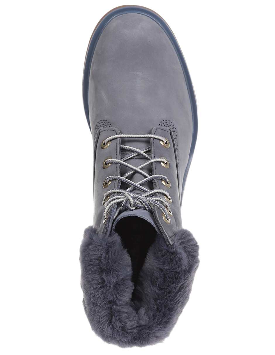 Bota al tobillo de piel para mujer 5