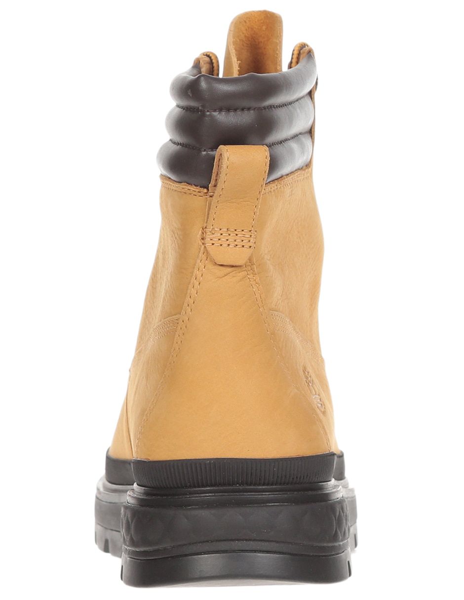 Bota arriba del tobillo de piel para mujer 3