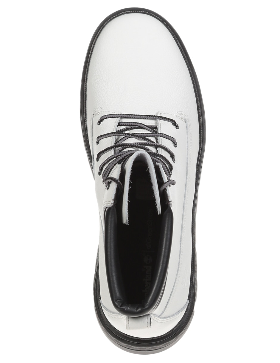 Bota arriba del tobillo de piel para mujer 5