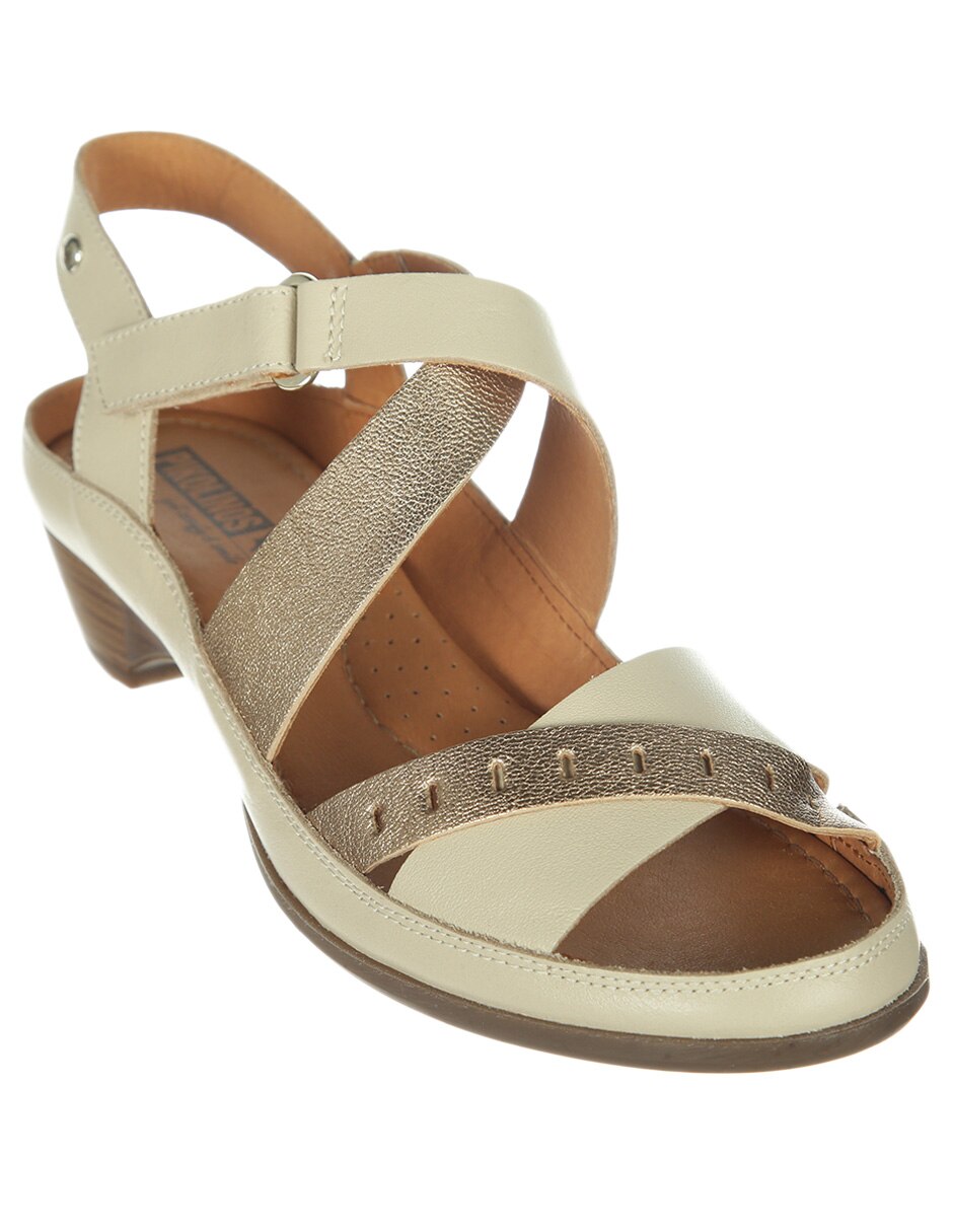 Sandalias de cuña y plataformas de piel de Mujer | Pikolinos