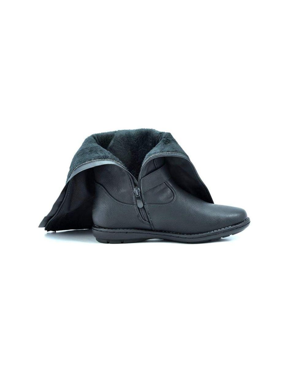 Bota media pierna para mujer 4