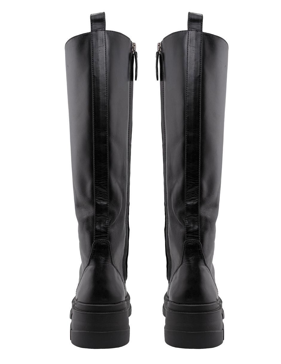 Bota media pierna Bareilly de piel para mujer 6