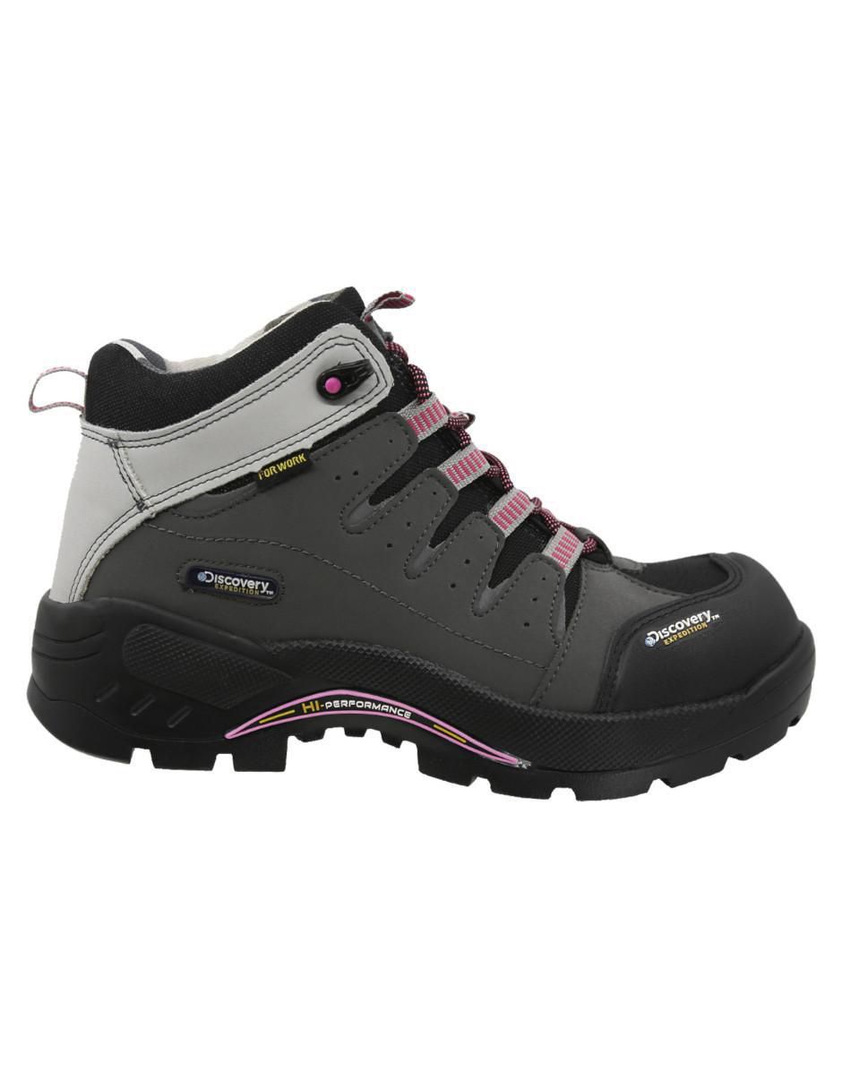 Bota al tobillo de cuero para mujer