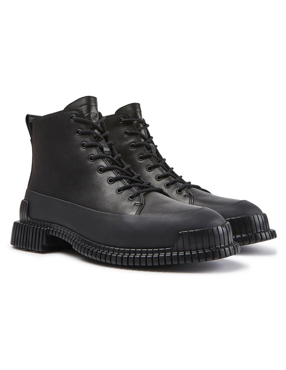 Bota al tobillo de piel para mujer