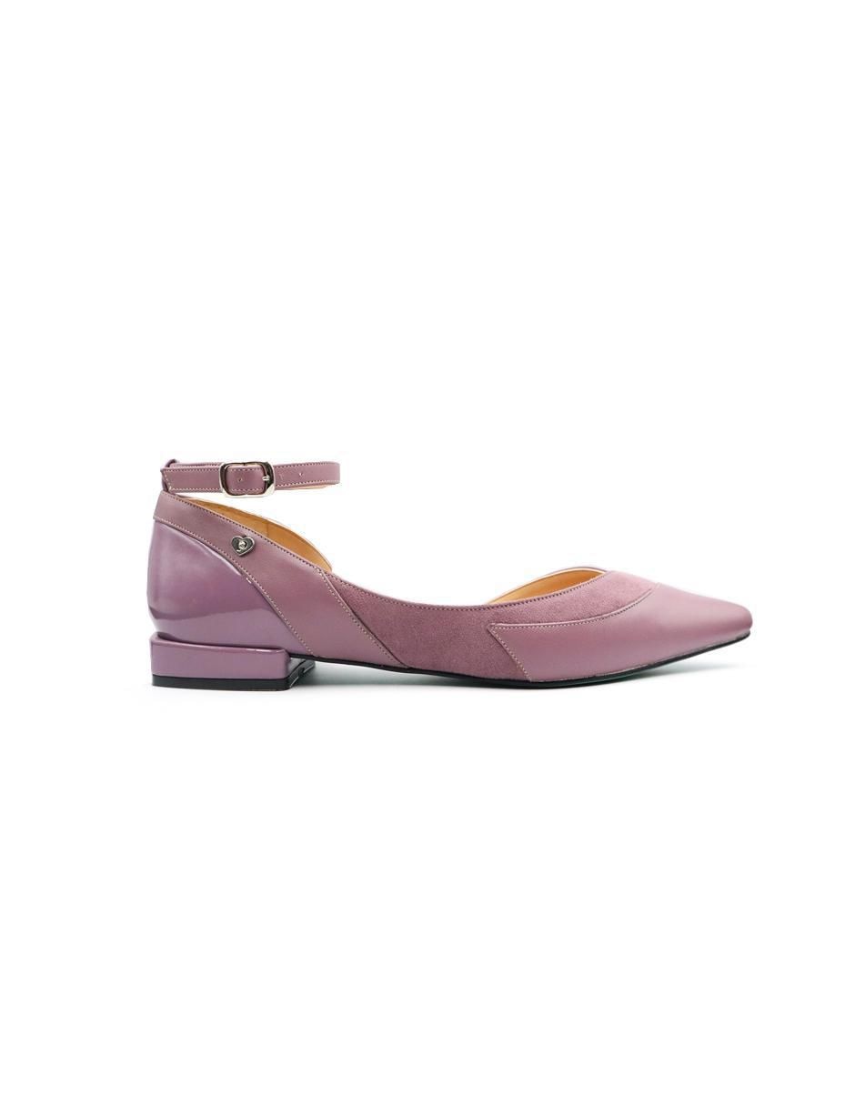Balerina de charol para mujer