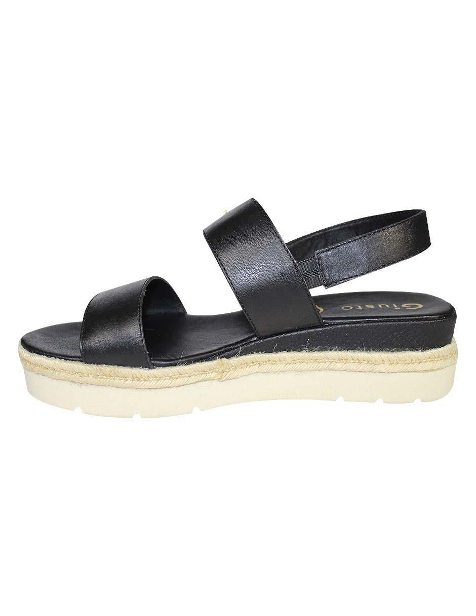 Sandalias con broche para mujer