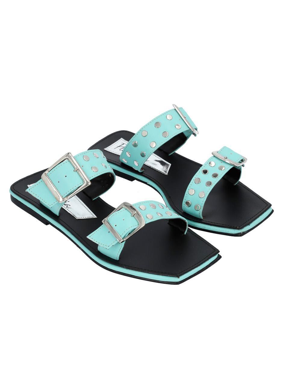 Sandalias con estoperol para mujer