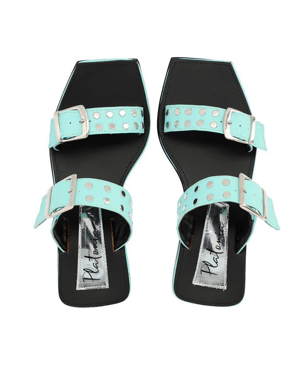 Sandalias con estoperol para mujer 4