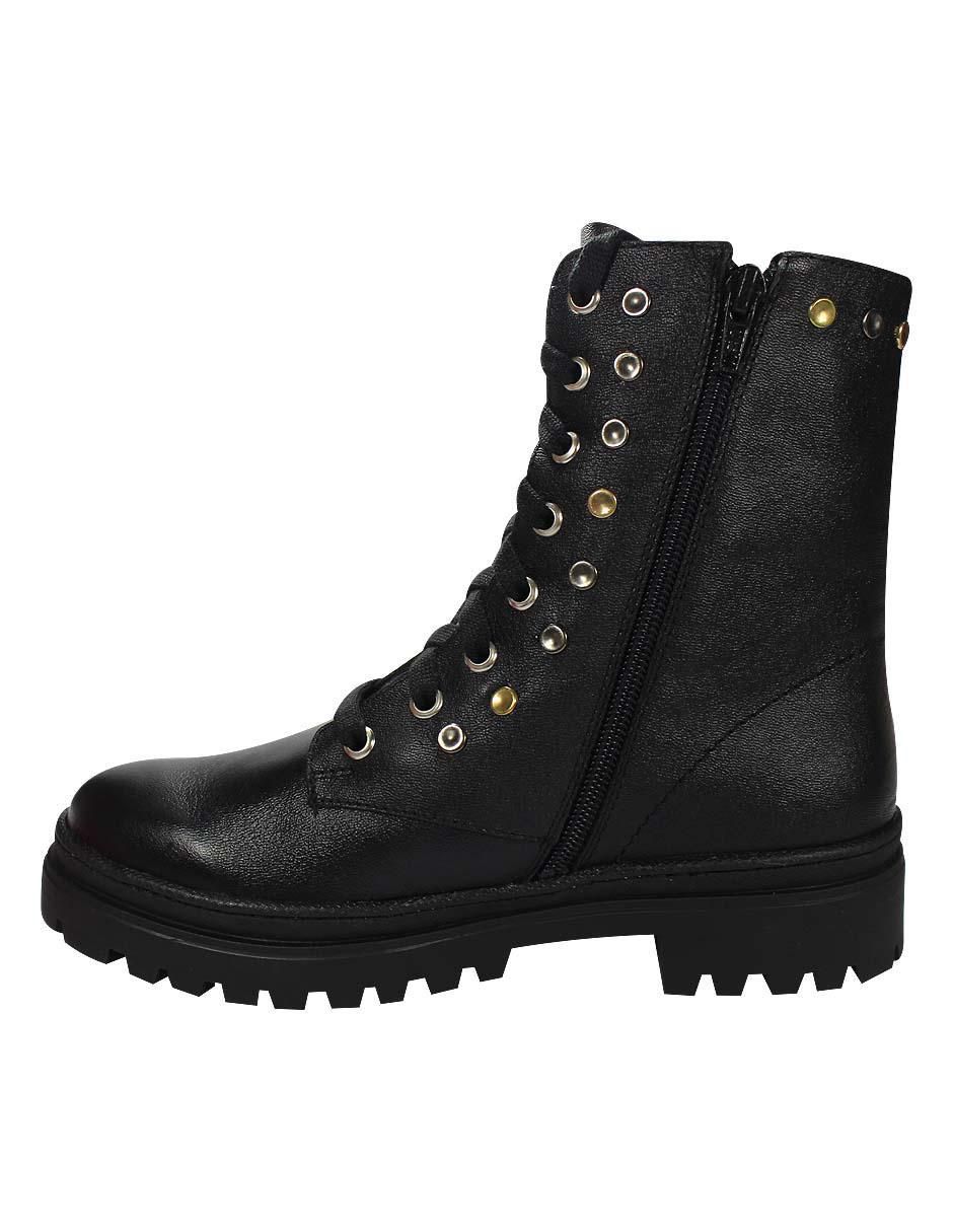 Bota al tobillo de piel para mujer 3
