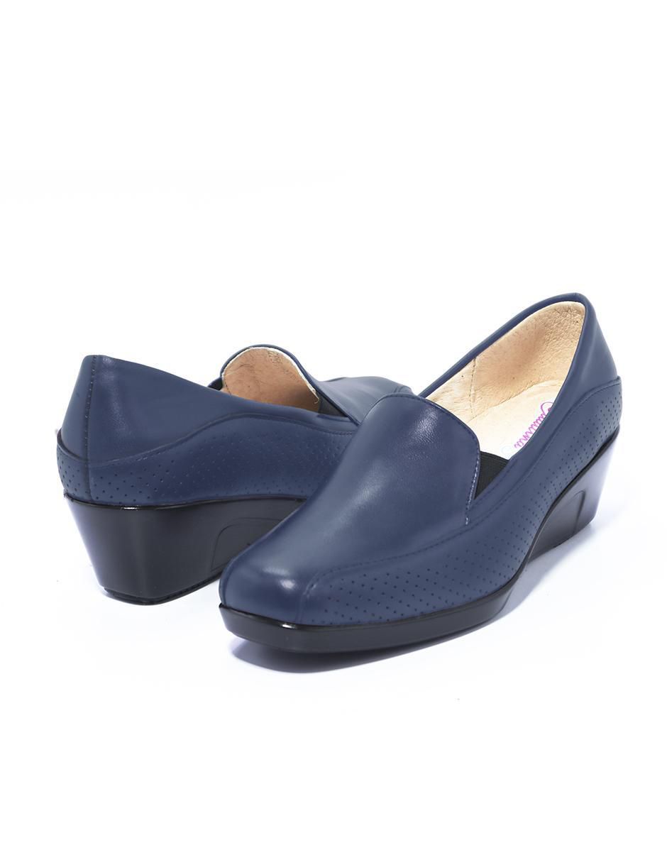 Zapato de piel para mujer