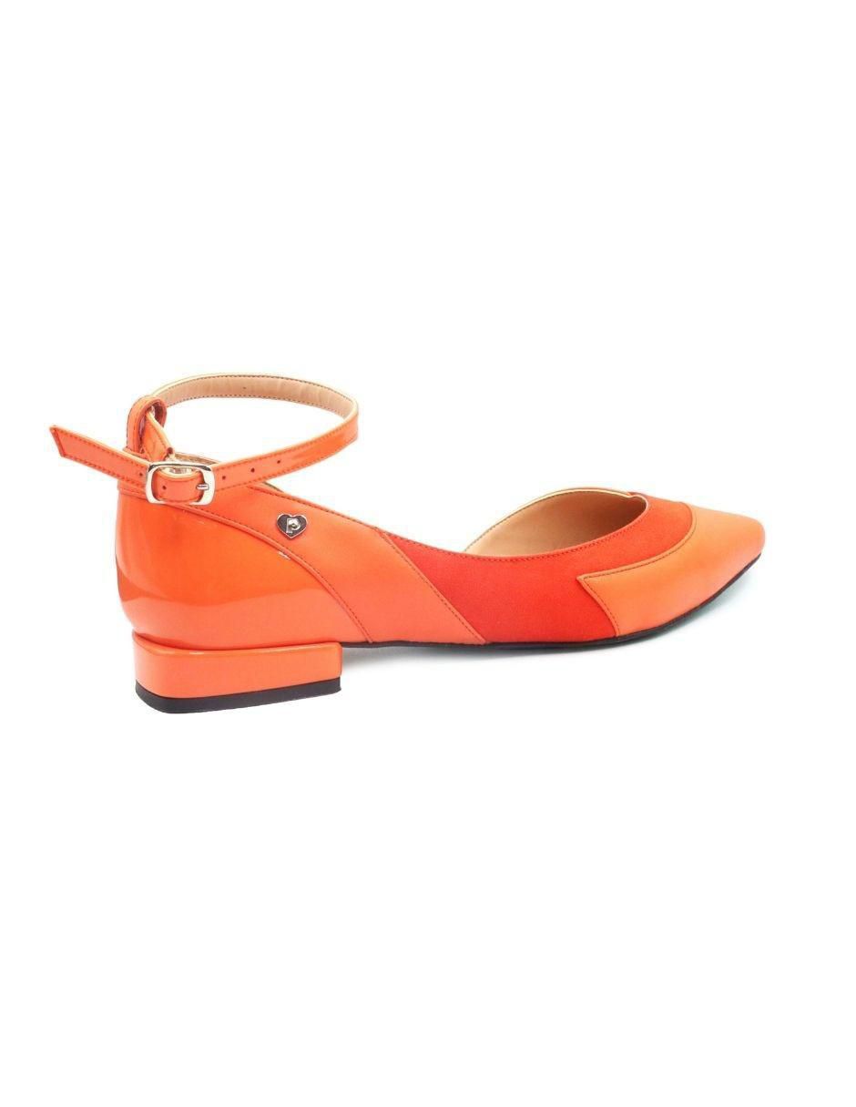 Balerina de piel para mujer 3