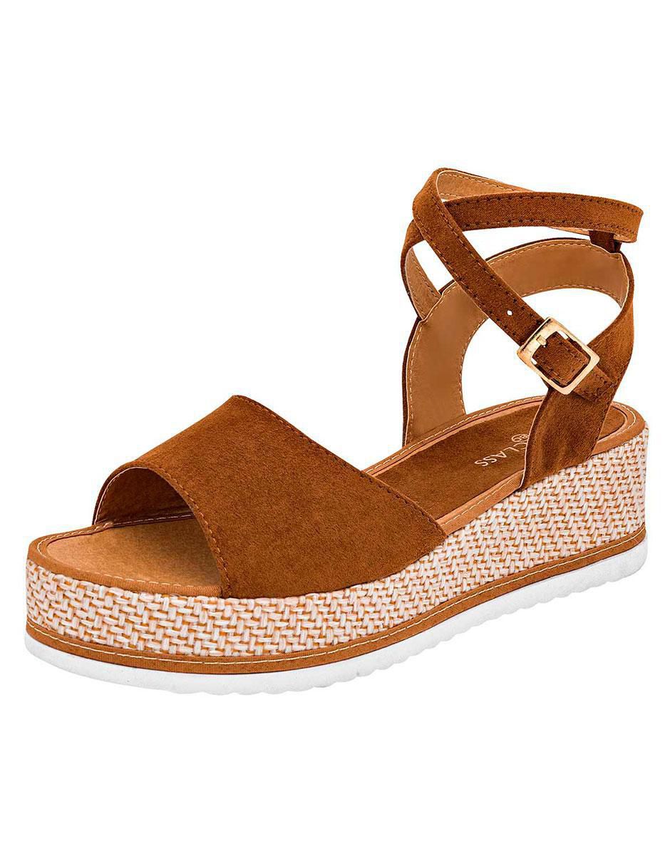 Sandalias con cinturón para mujer