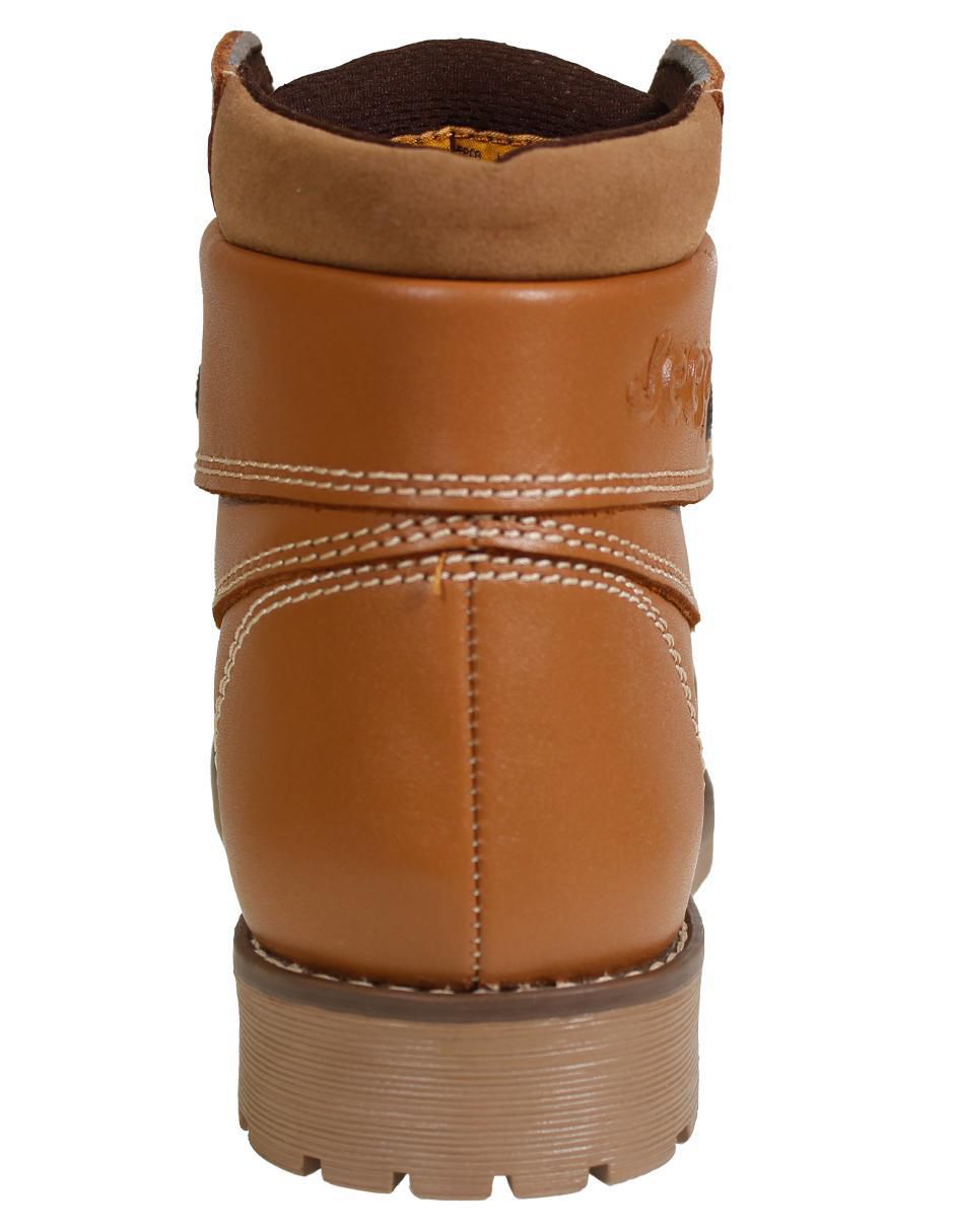 Bota arriba del tobillo de piel para mujer 4