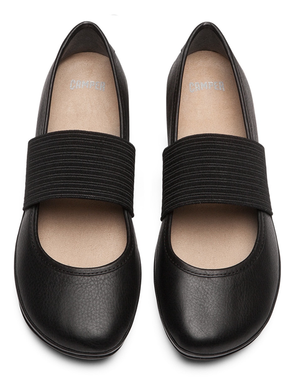 Balerina de piel para mujer 5