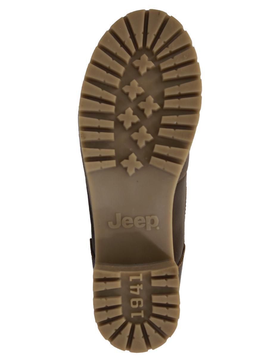 Bota arriba del tobillo de piel para mujer 4