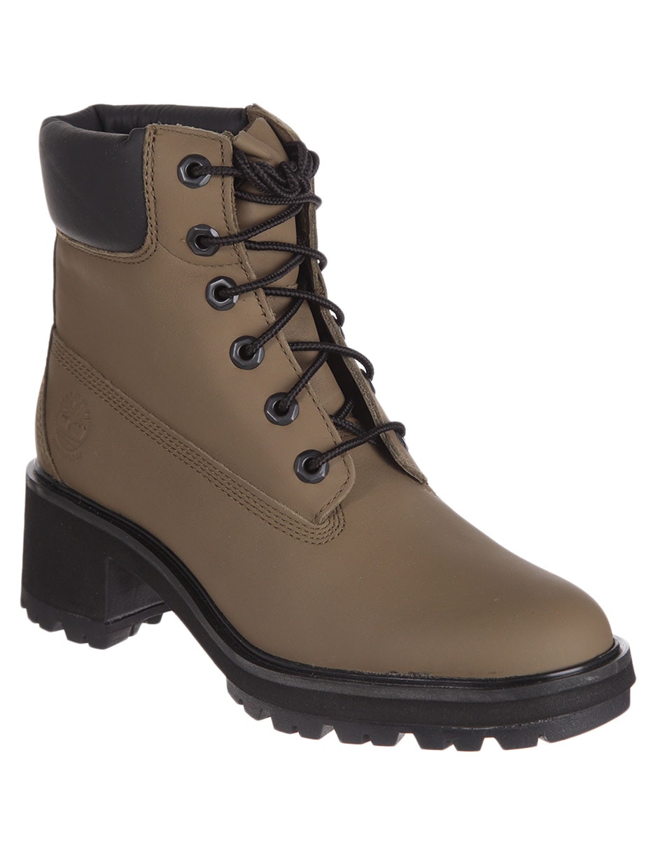 Bota arriba del tobillo de piel para mujer Bota arriba del tobillo de piel para mujer