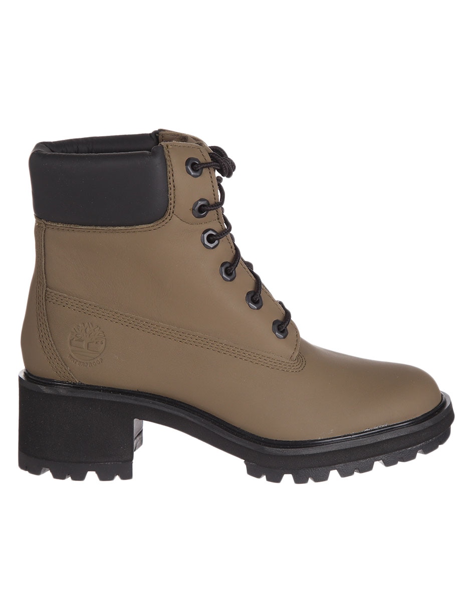 Bota arriba del tobillo de piel para mujer 2