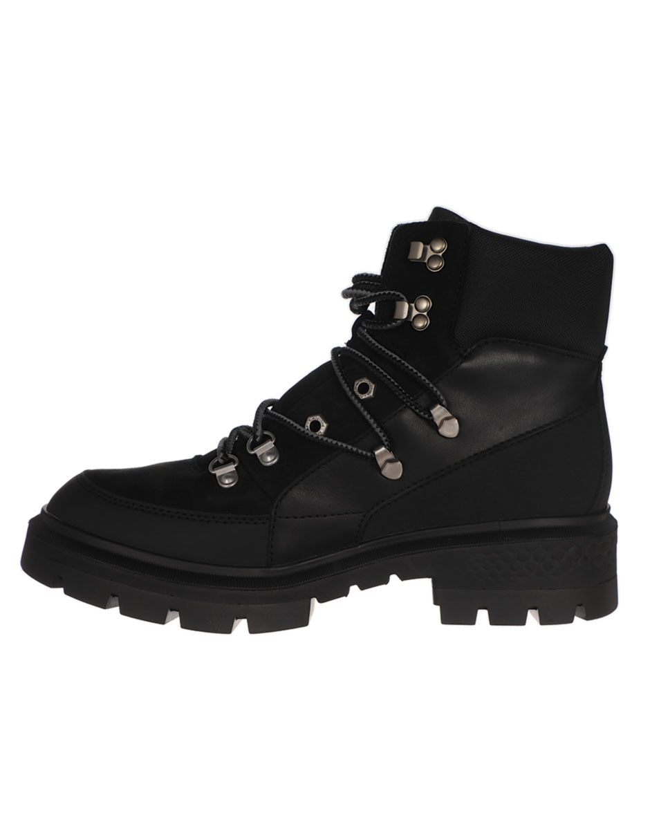 Bota al tobillo de piel para mujer 4