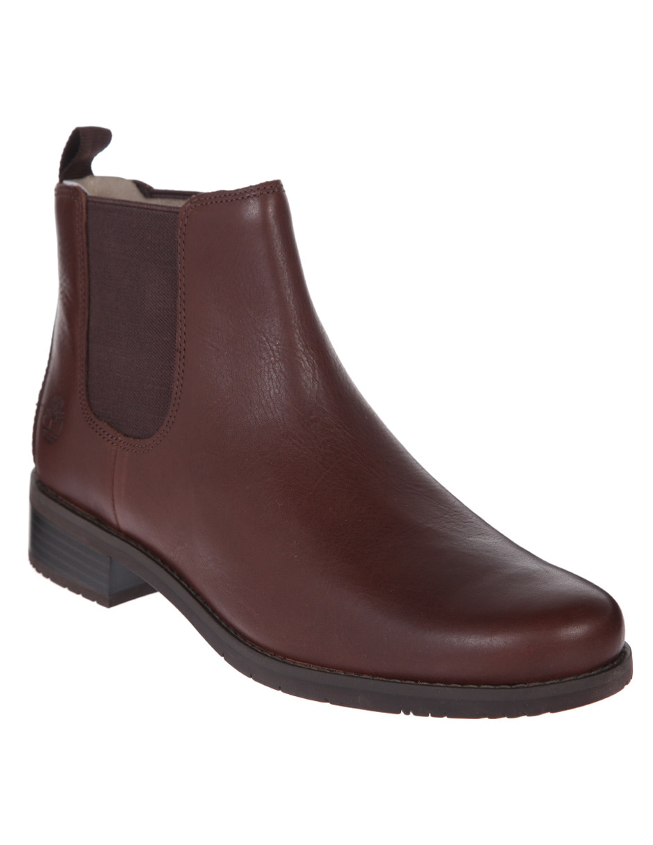Bota al tobillo de piel para mujer Bota al tobillo de piel para mujer