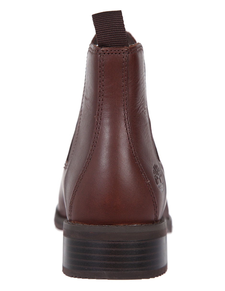 Bota al tobillo de piel para mujer 3