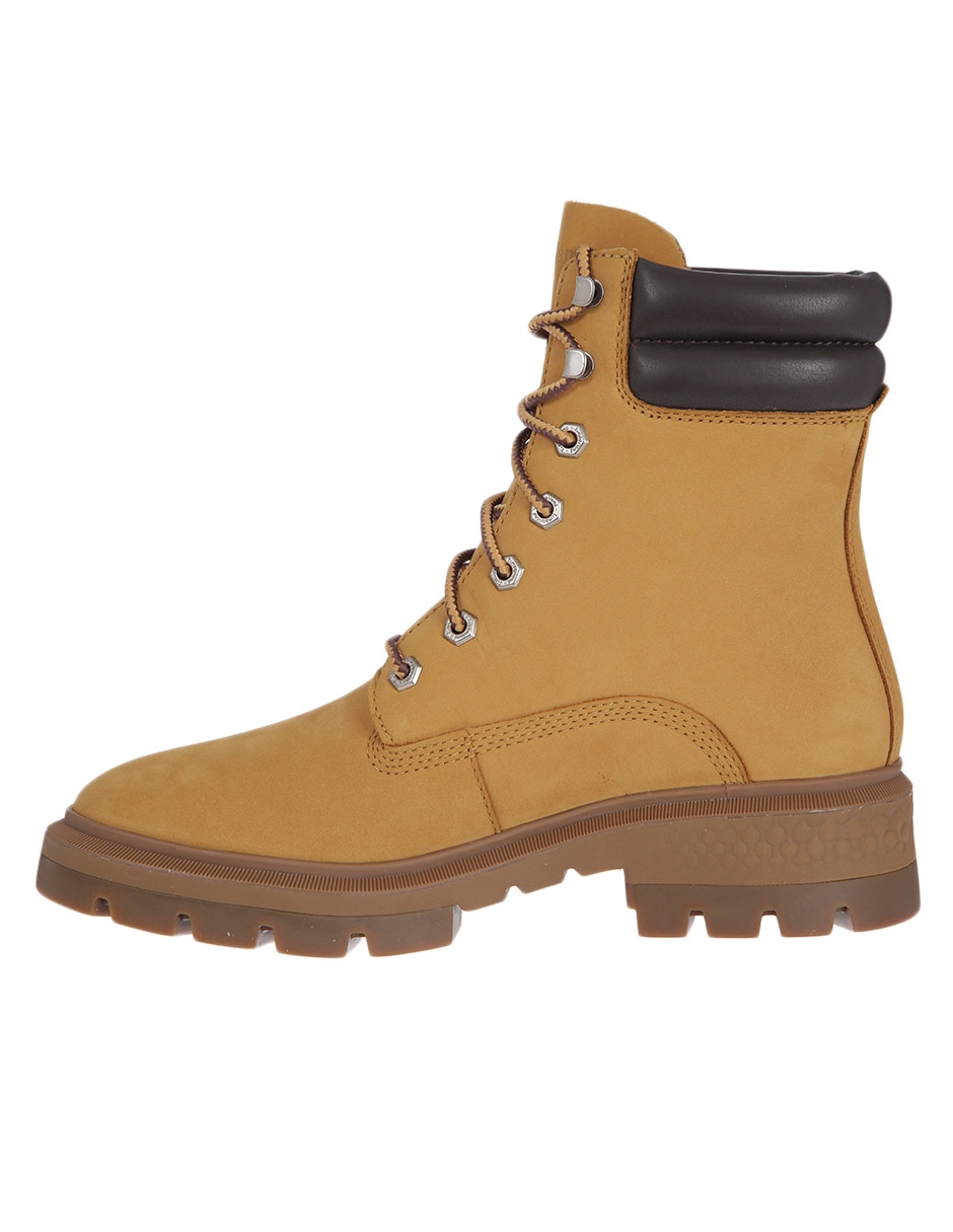 Bota arriba del tobillo de piel para mujer 4