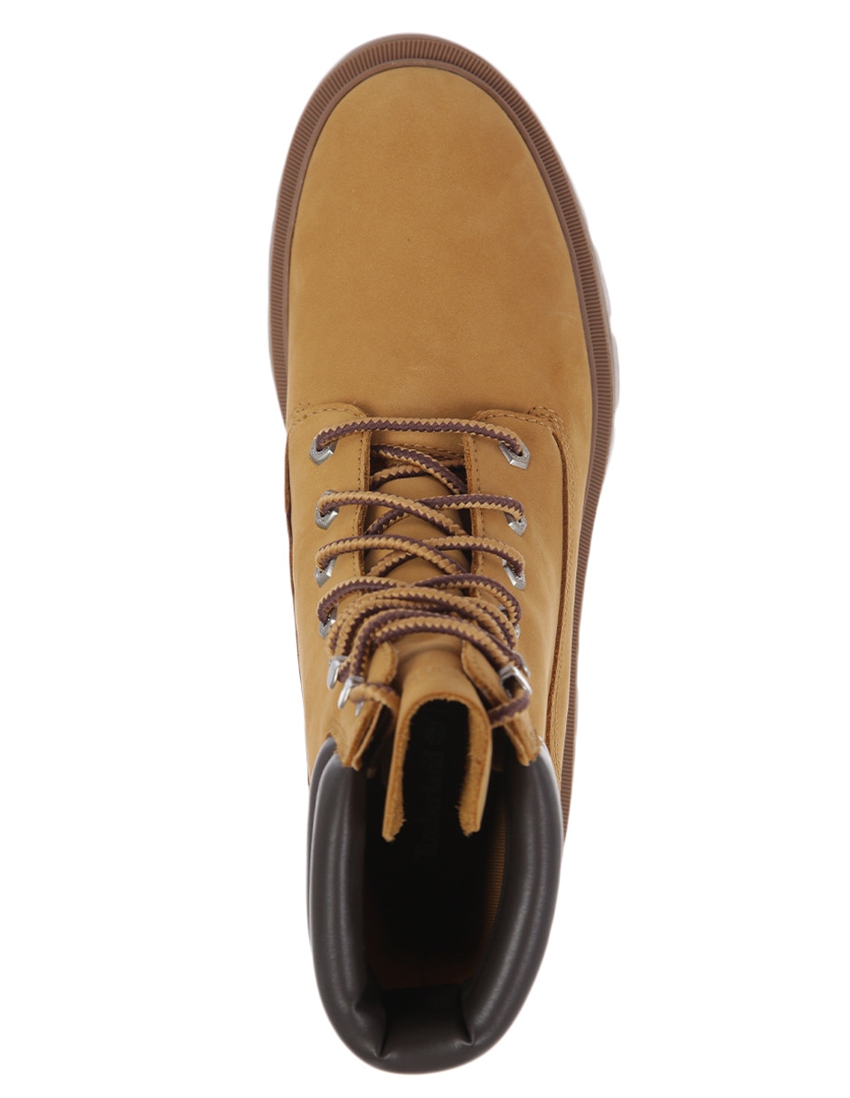 Bota arriba del tobillo de piel para mujer 5