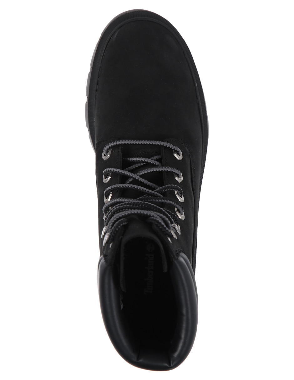 Bota arriba del tobillo de piel para mujer 5