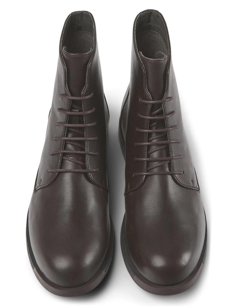Bota arriba del tobillo de piel para mujer 2