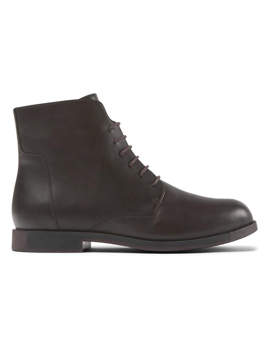Bota arriba del tobillo de piel para mujer 3