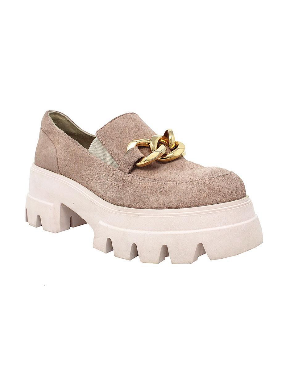 Zapato de piel para mujer