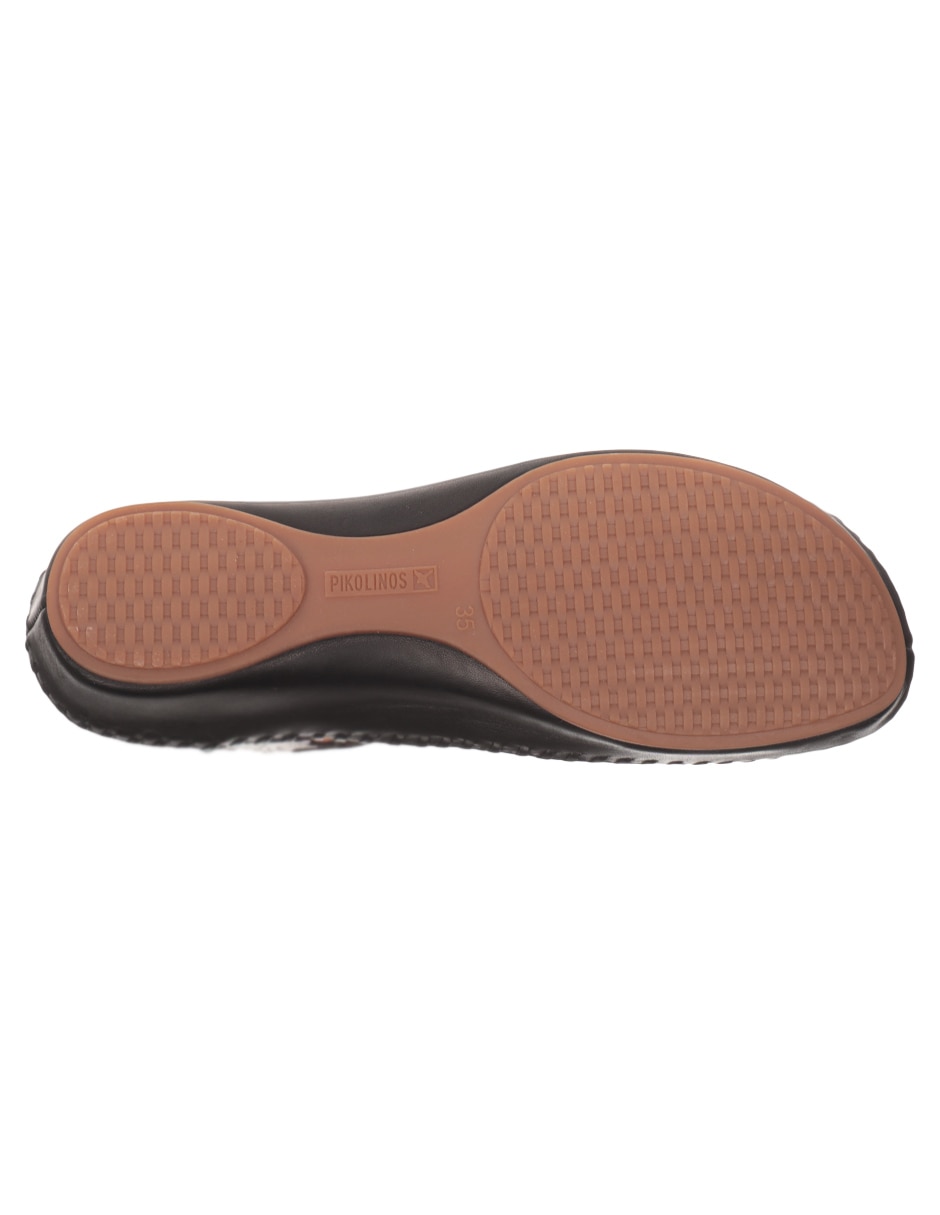 Balerina Vallarta de piel para mujer 3