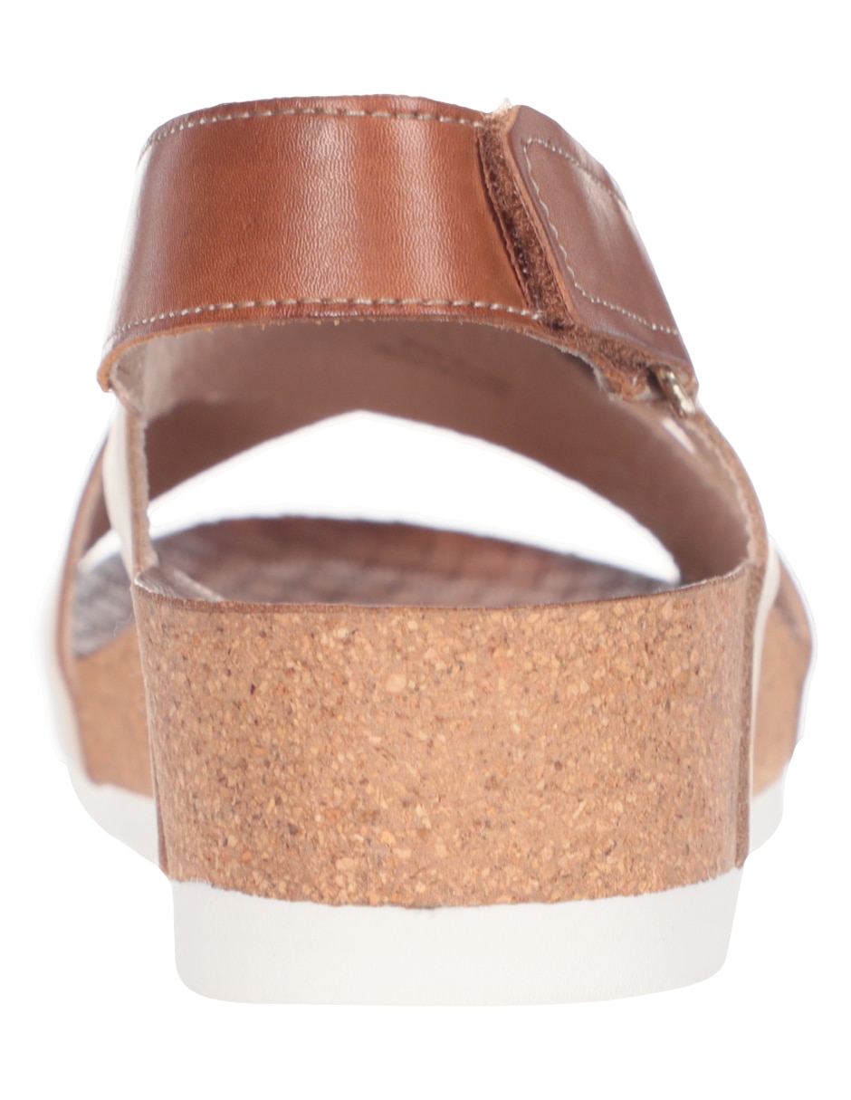 SANDALIA PLANA PIKOLINOS, 24 CM, BEIGE