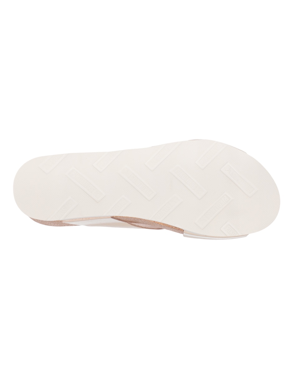 SANDALIA PLANA PIKOLINOS, 24 CM, BEIGE