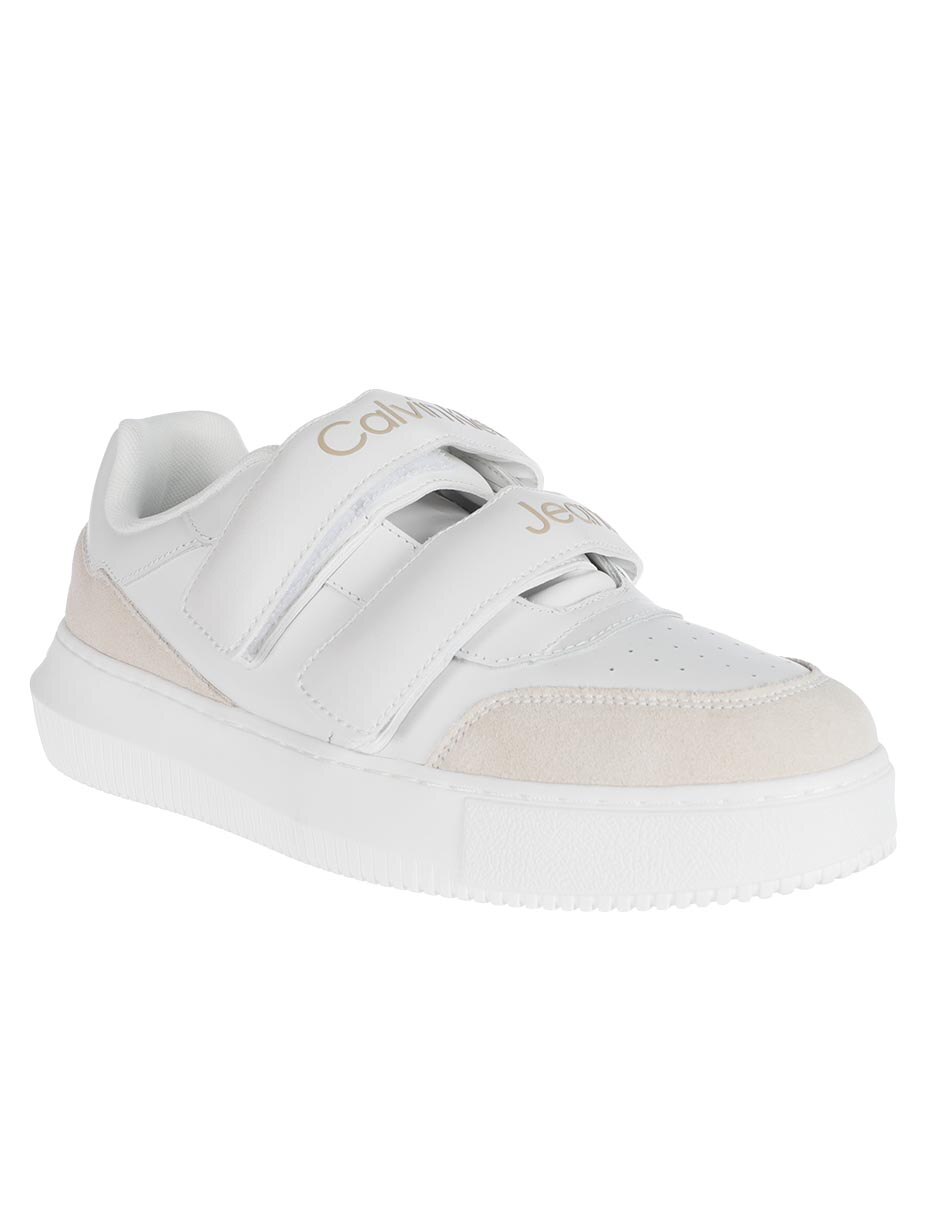 Tenis calvin discount klein blancos mujer