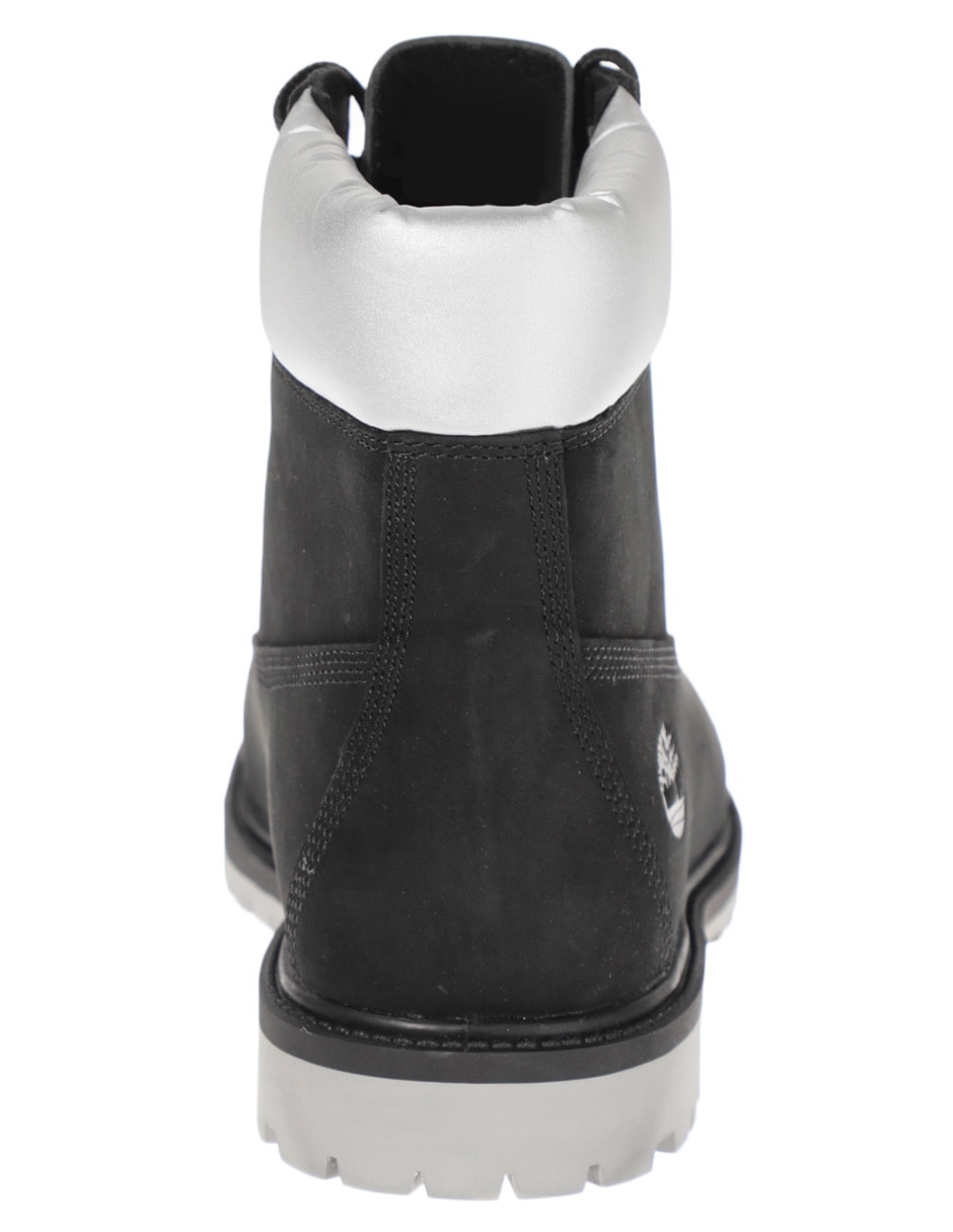 Bota arriba del tobillo de piel para mujer 3