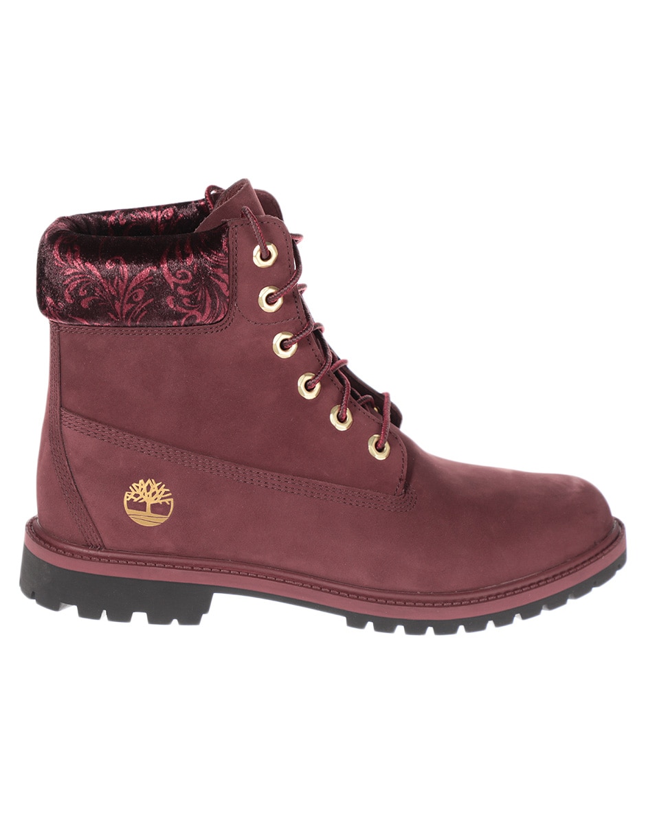 Bota arriba del tobillo de piel para mujer 2