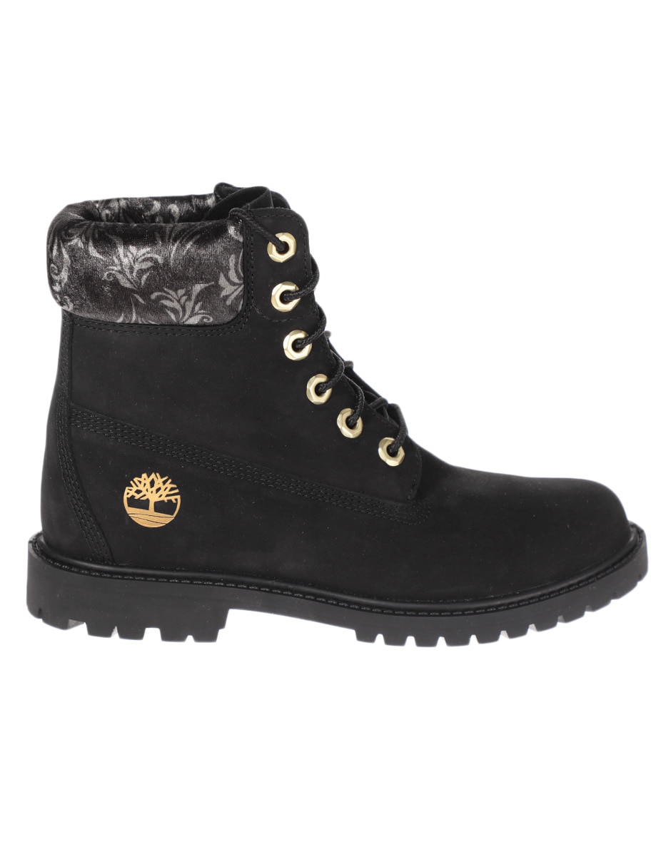 Bota arriba del tobillo de piel para mujer 2