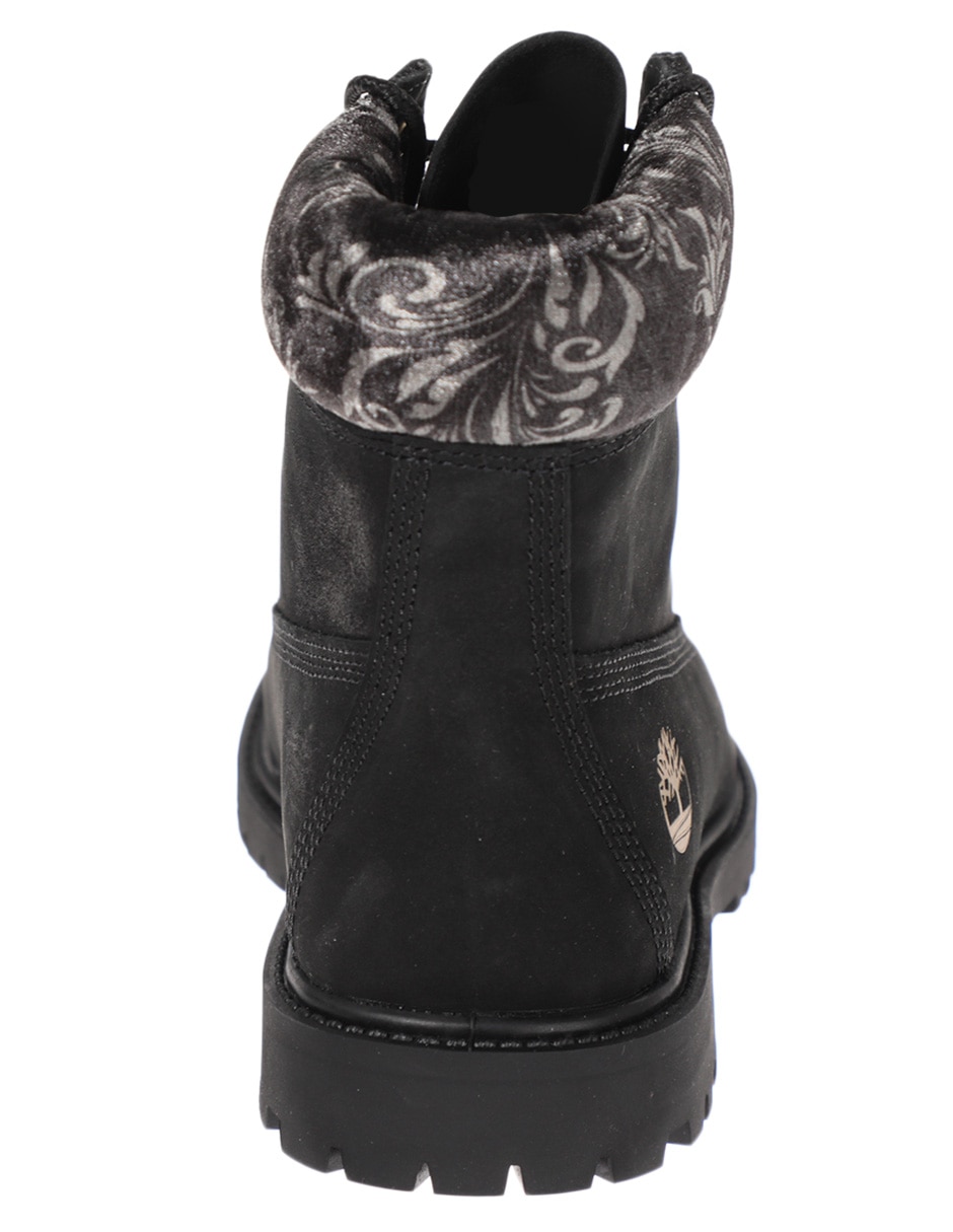 Bota arriba del tobillo de piel para mujer 3