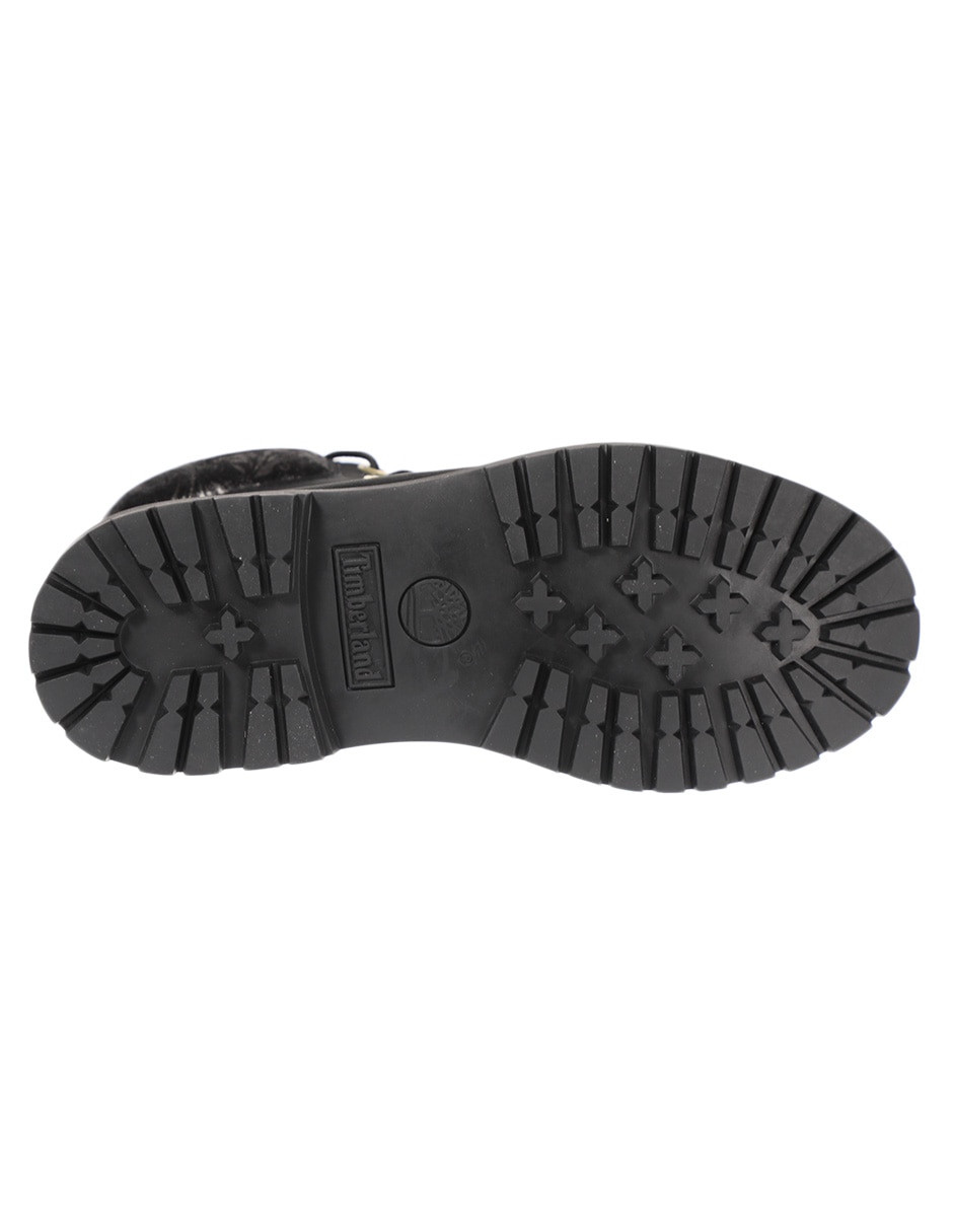 Bota arriba del tobillo de piel para mujer 6