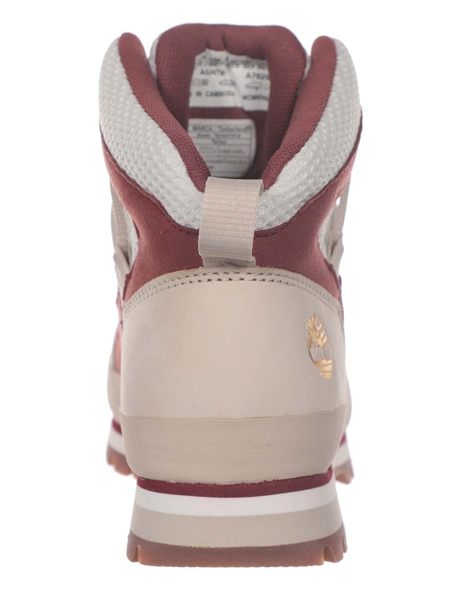 Bota al tobillo de piel para mujer 3